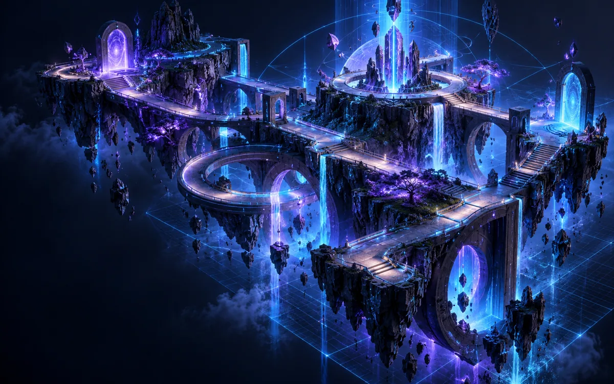 Gaming e simulazione — illustrazione originale